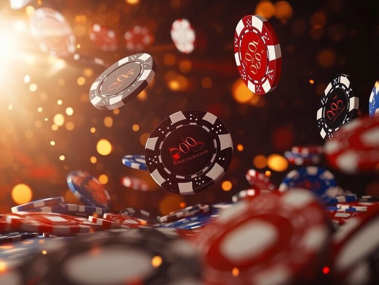 Texas Hold'em Bonus ante and play bet placement interface